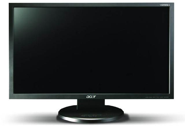  23 TFT Acer V233Hbd black (1920*1080, 160/160, 300/, 40000:1, 5 ms, DVI) TCO03