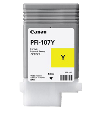  Картридж Canon Yellow PFI-107 Y (желтый)