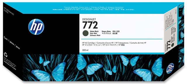  Картридж HP Pigment Ink Cartridge №772 Matte Black (черный матовый)