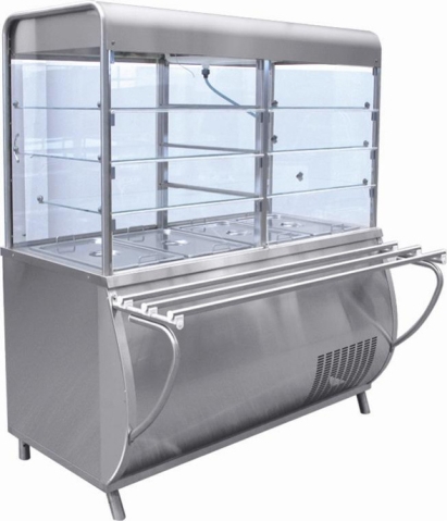 Прилавок-витрина холодильный Патша ПВВ(Н)-70М-С-НШ