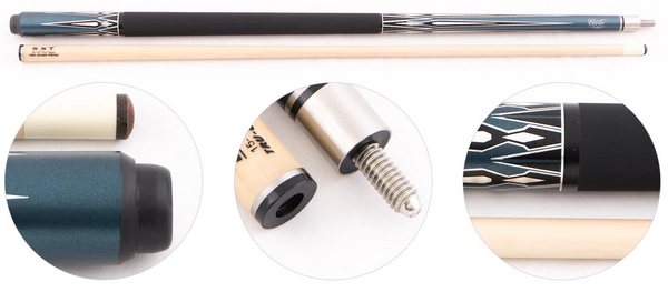  Кий для пула 2-рс Cuetec Cobra C-2 (синий)