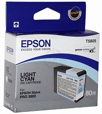  Epson T5805 Light Cyan 80  (C13T580500)