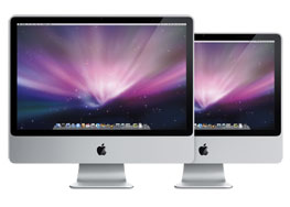  Apple iMac 24" Core 2 Duo 2.66GHz/4GB/640GB/GeForce 9400M/SD MB418RS/A