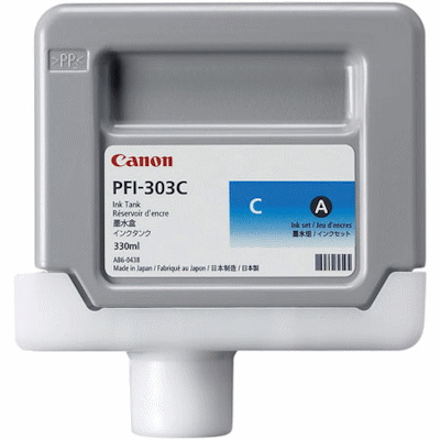  Canon PFI-303C Cyan 330  (2959B001)