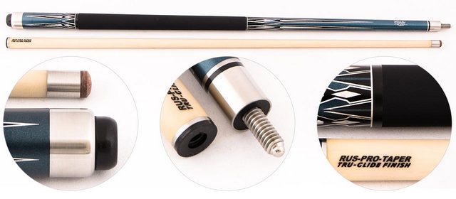  Кий для пирамиды 2-рс Cuetec Cobra C-2 (синий)