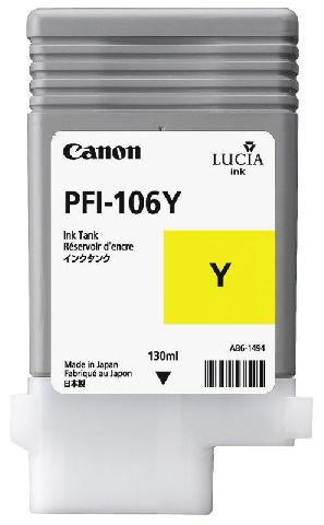  Картридж Canon Yellow PFI-106Y (желтый)