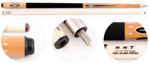  Кий для пула 2-pc Cuetec Player (коричневый) CMF