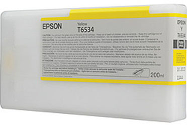  Epson T6534 Yellow 200  (C13T653400)