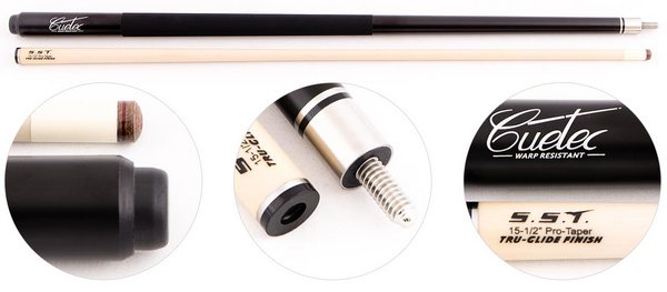  Кий для пула 2-pc Cuetec Beginner (черный) CMF