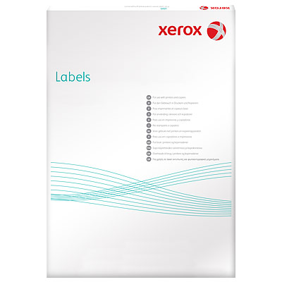  Xerox наклейки бумажные Laser/Copier (18) 003R96297