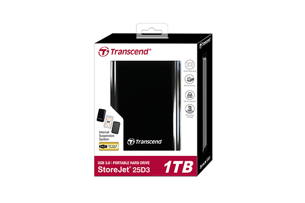    Transcend StoreJet 25D3 1  (TS1TSJ25D3), 