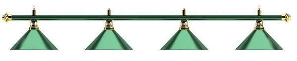  Светильник Allgreen D35 (зеленый, 4 пл.)