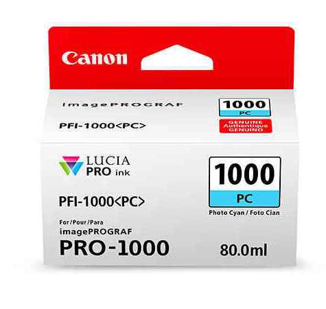  Картридж Canon PFI-1000 PC (фото голубой)