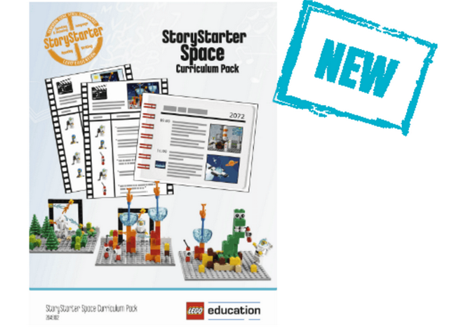  Комплект учебных материалов Lego StoryStarter Построй свою историю. Космос