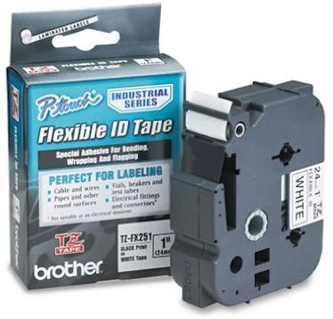  Пленка для наклеек эластичная Brother TZ-FX251