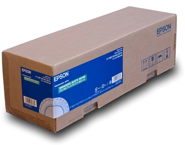  Epson Enhanced Matte Paper 17, 432мм х 30.5м (192 г/м2) (C13S041725)