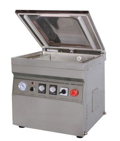  Настольная вакуум-упаковочная машина HL DZ-400/2T (нерж.)
