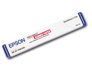  Epson Photo Quality Banner Paper 420мм х 15м (102 г/м2) (C13S041102)