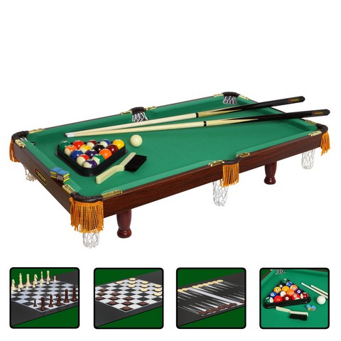  Многофункциональный Fortuna американский пул (4 в 1)