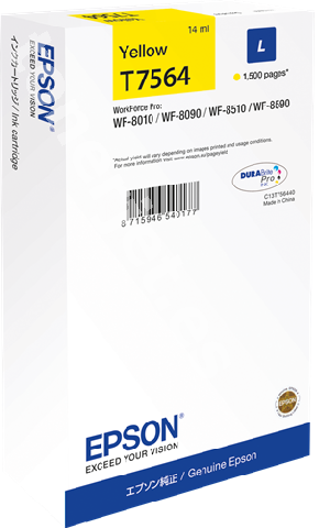  Контейнер с чернилами Epson C13T756440