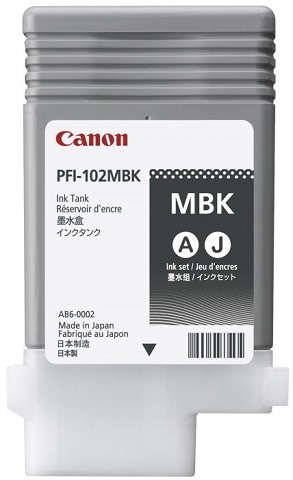  Canon PFI-102MBK Matte Black 90  (0894B002)