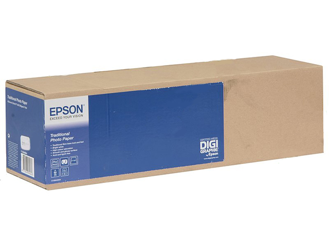  Epson Traditional Photo Paper 44, 1626мм х 15м (300 г/м2) (C13S045107)