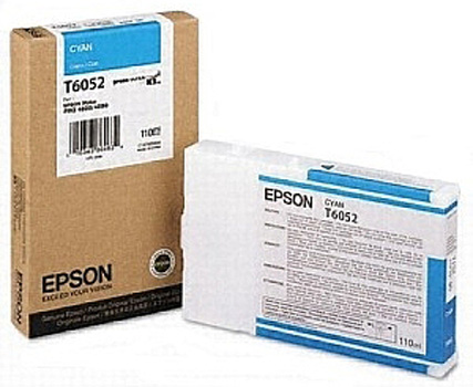  Epson T6052 Cyan 110  (C13T605200)