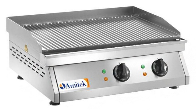  Жарочная поверхность AMITEK FT2R рифленая/рифленая