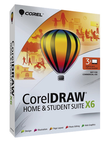 CorelDRAW Home & Student Suite X6 Mini-Box