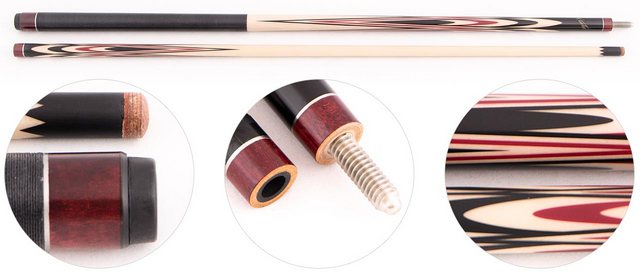  Кий для пирамиды 2-рс Cuetec Rus Pro 2008 RP8-4 (черный)