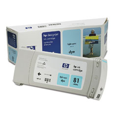  Картридж HP Inkjet Cartridge №81 Dye Light Cyan (C4934A)