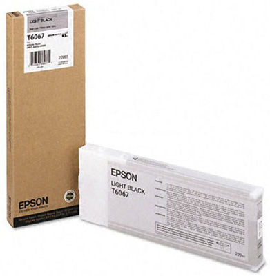  Epson T6067 Light Black 220  (C13T606700)