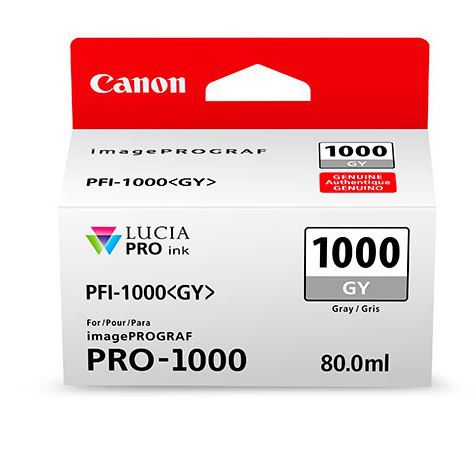  Картридж Canon PFI-1000 PGY (фото серый)