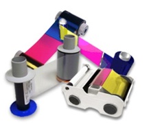  Картридж с лентой и чистящим валиком синяя лента 45203