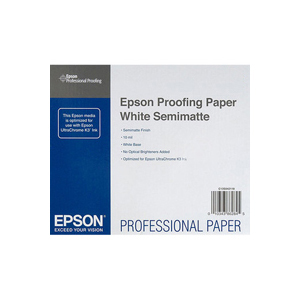 Epson Proofing Paper White Semimatte 24, 610мм х 30.5м (250 г/м2) (C13S042004)