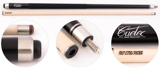  Кий для пирамиды 2-рс Cuetec Beginner (черный) CMF