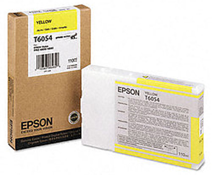  Epson T6054 Yellow 110  (C13T605400)
