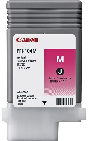  Картридж Canon Magenta PFI-104M (3631B002), 90 мл