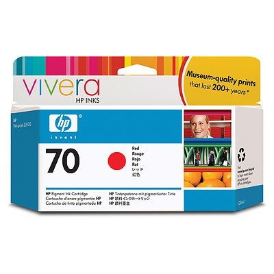  Картридж HP Pigment Ink Cartridge №70 Red (Z3100) (C9456A)