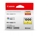  Canon PFI-1000Y Yellow 80  (0549C001)