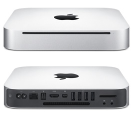  Apple Mac mini MC270 Core 2 Duo 2.4GHz/2GB/320GB/GeForce 320M/SD