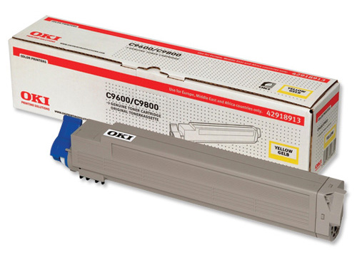  Тонер-картридж OKI TONER-Y-C96/9800-NEU (42918913 / 42918961)