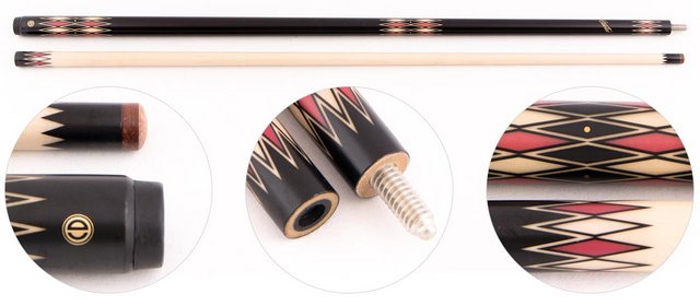  Кий для пирамиды 2-рс Cuetec Spike CSP-1 (черный)