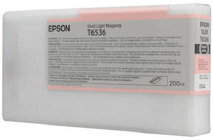  Epson T6536 Vivid Light Magenta 200  (C13T653600)