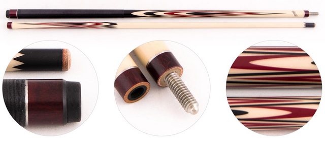  Кий для пирамиды 2-рс Cuetec Rus Pro 2008 RP8-2 (натуральный)