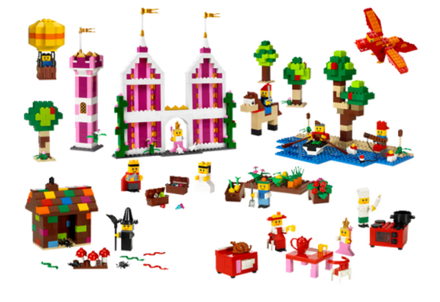  Декорации LEGO