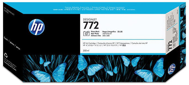  Картридж HP Pigment Ink Cartridge №772 Photo Black (черный)