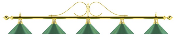  Светильник Classic D35 (зеленый, 5 пл.)