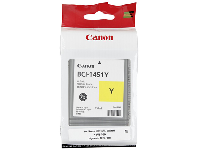  Canon BCI-1451Y Yellow 130  (0173B001)