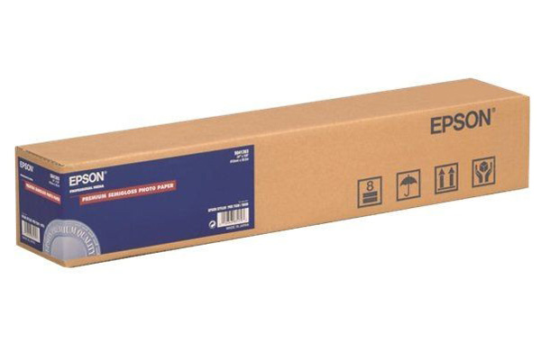  Epson Premium Semigloss Photo Paper 16.5, 419мм х 30.5м (166 г/м2) (C13S042075)